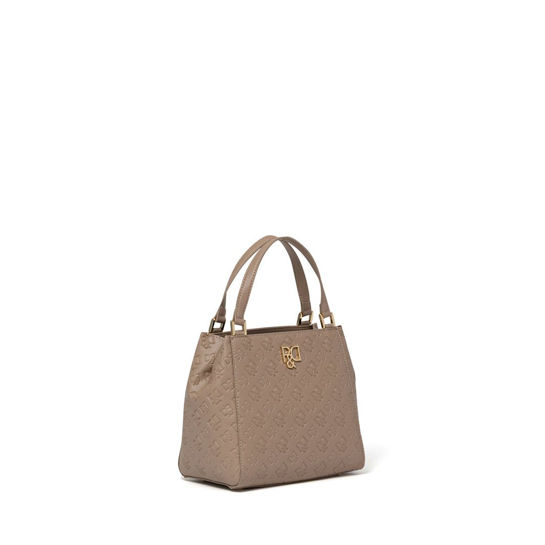  PINKY&DIANNE ミラー 2WAYハンド ベージュ