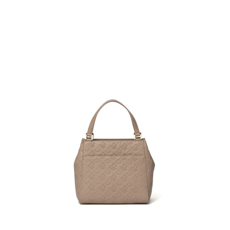  PINKY&DIANNE ミラー 2WAYハンド ベージュ