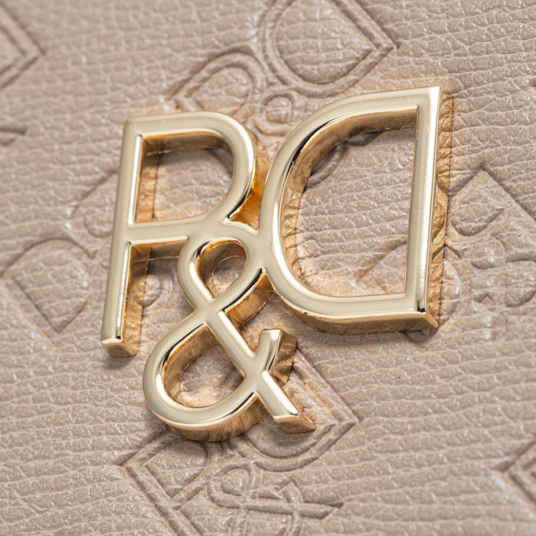  PINKY&DIANNE ミラー 2WAYハンド ベージュ