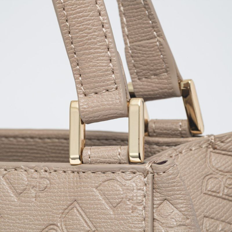  PINKY&DIANNE ミラー 2WAYハンド ベージュ