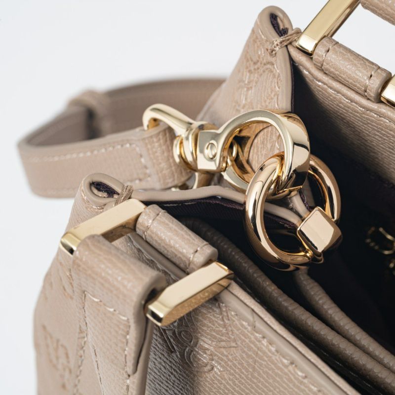  PINKY&DIANNE ミラー 2WAYハンド ベージュ