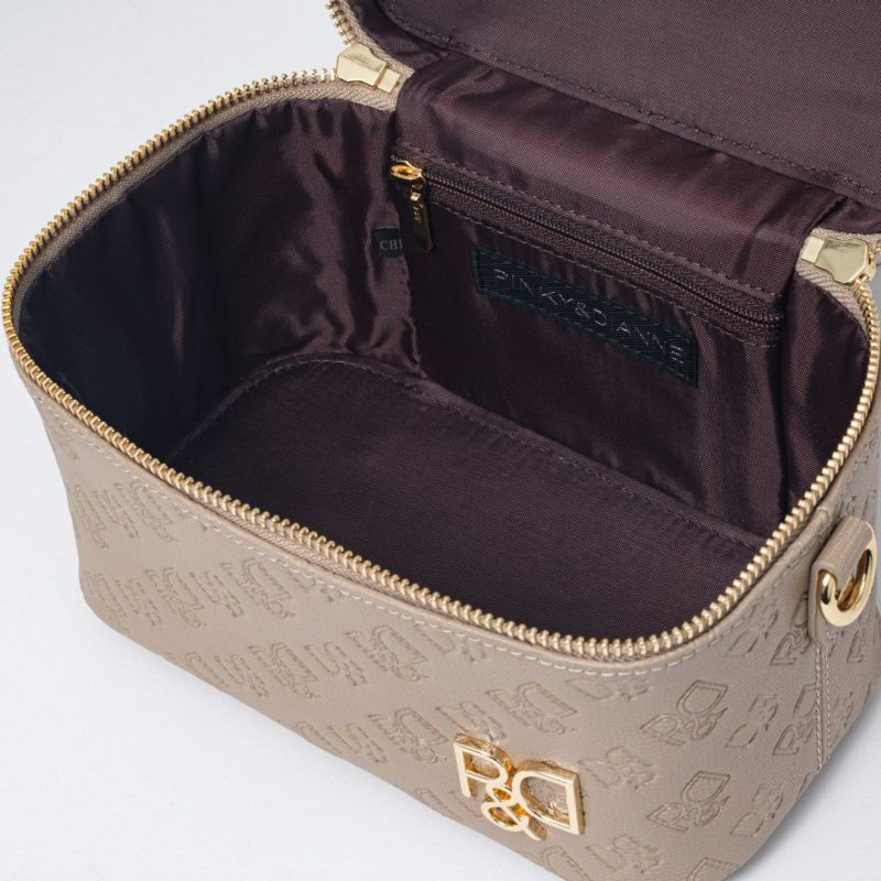 PINKY&DIANNE ミラー バニティ ベージュ