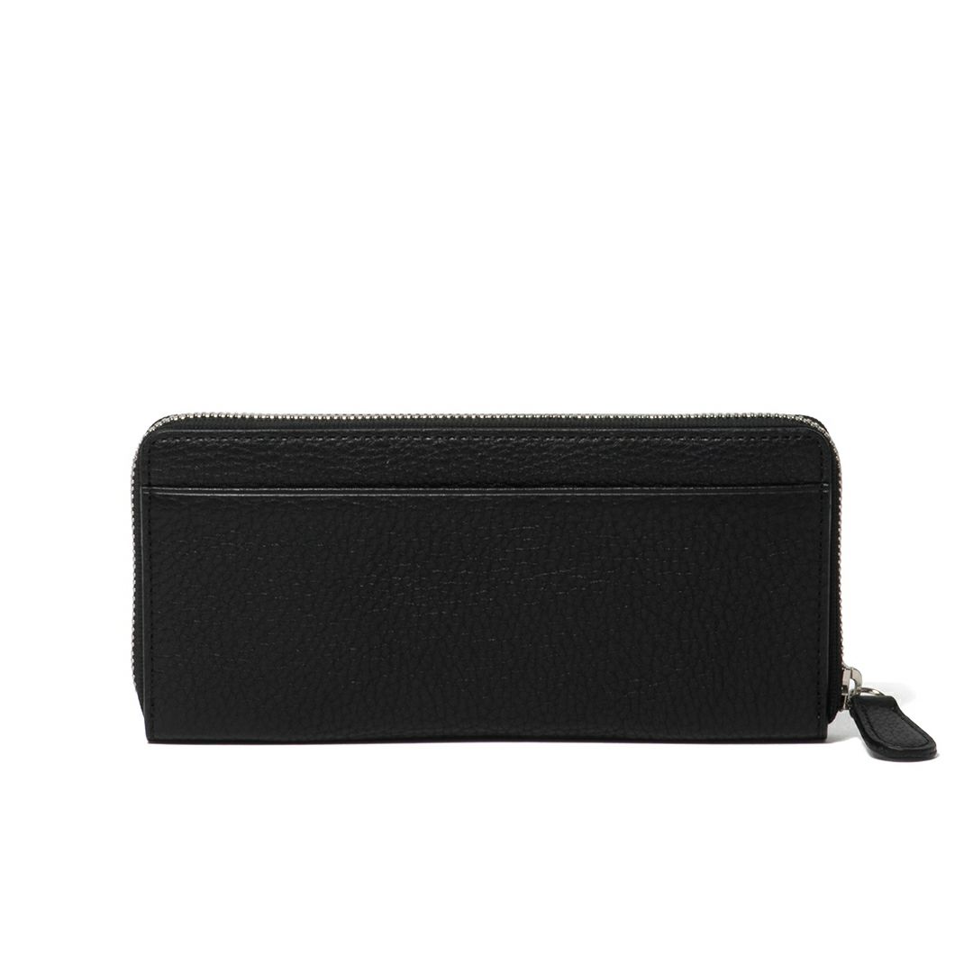 NOMADOI シュリンク ラウンドファスナー長財布 ブラック