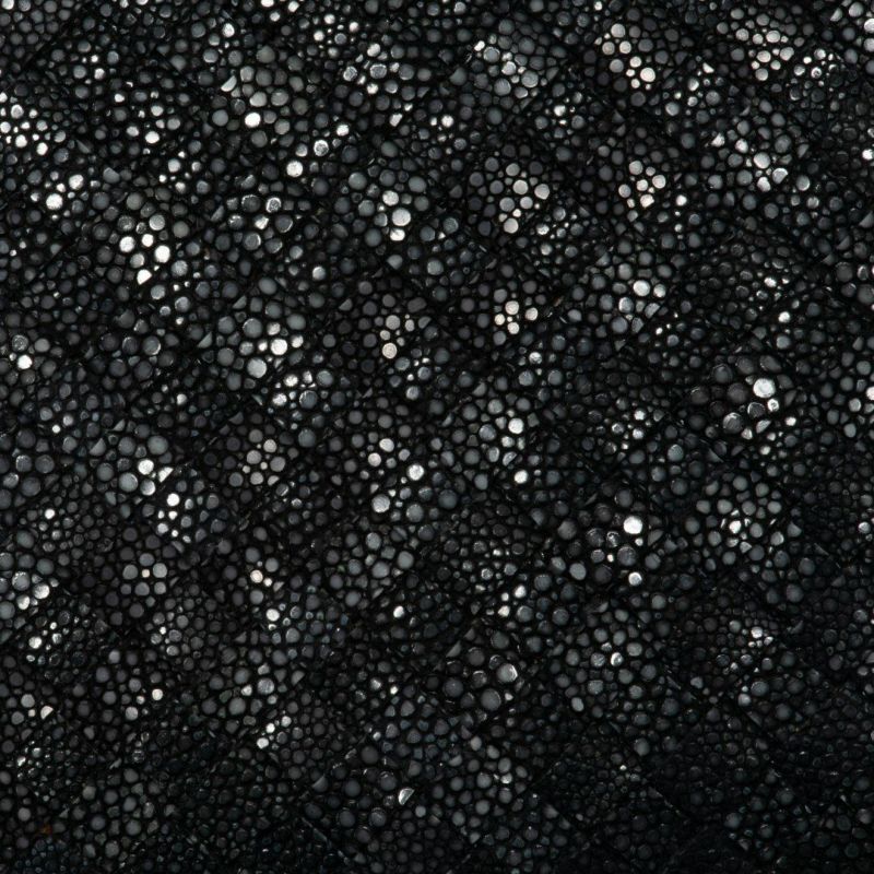 NOMADOI ガルーシャメッシュ ラウンドファスナー長財布 ブラック