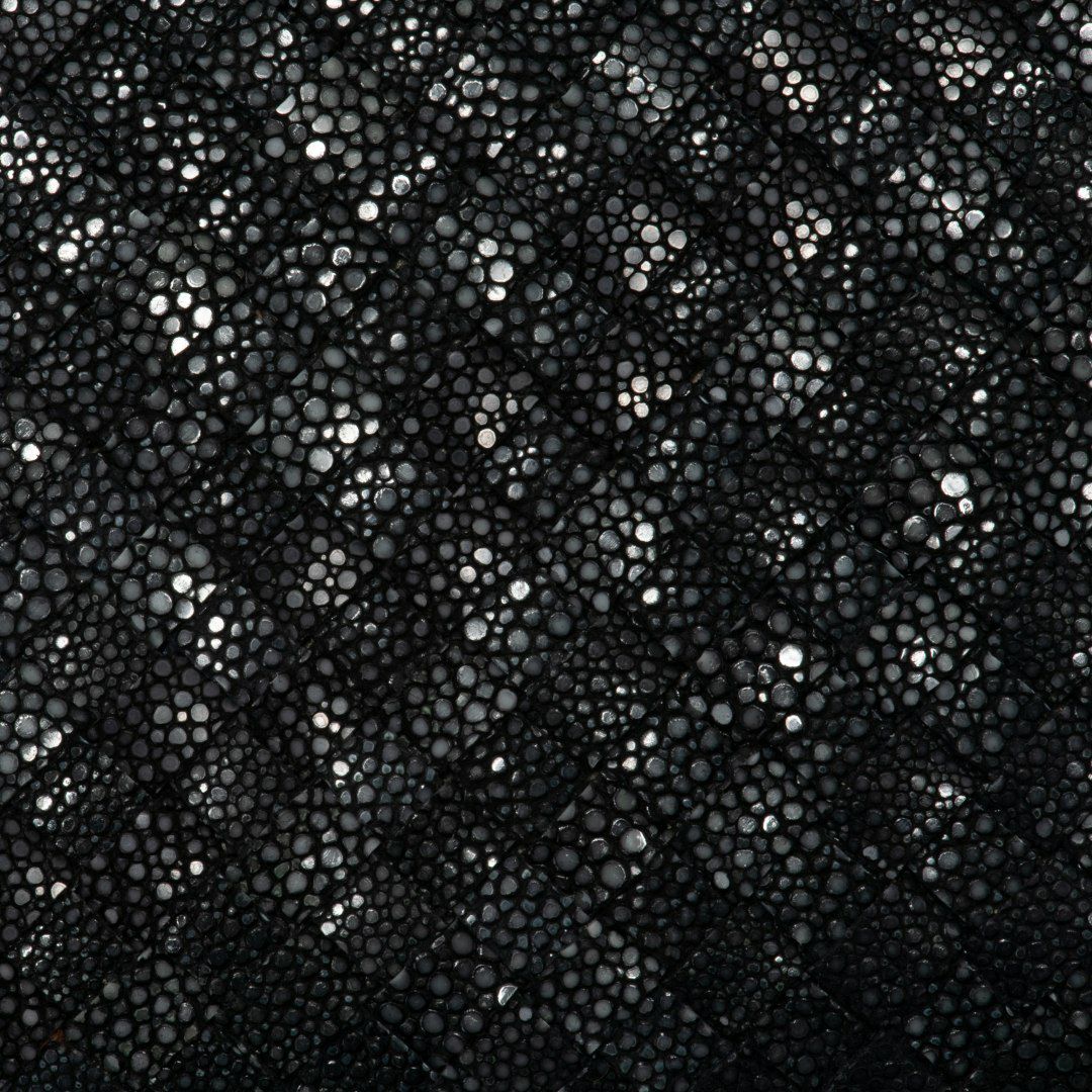 NOMADOI ガルーシャメッシュ ラウンドファスナー長財布 ブラック