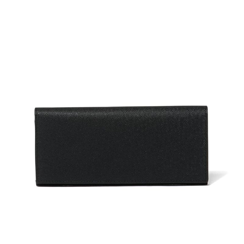 LANVIN COLLECTION couleur du vin 長財布(2025年春夏限定カラー) ブラック