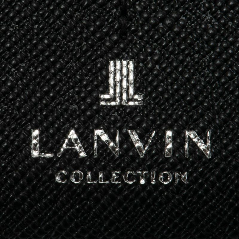 LANVIN COLLECTION couleur du vin 長財布(2025年春夏限定カラー) ブラック