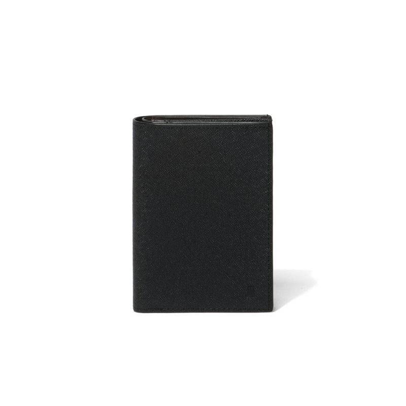 LANVIN COLLECTION couleur du vin 小銭入れ付き二つ折り財布(縦型)(2025年春夏限定カラー) ブラック