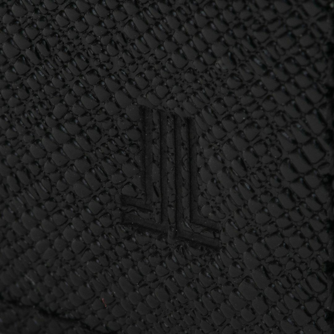 LANVIN COLLECTION couleur du vin 小銭入れ付き二つ折り財布(縦型)(2025年春夏限定カラー) ブラック