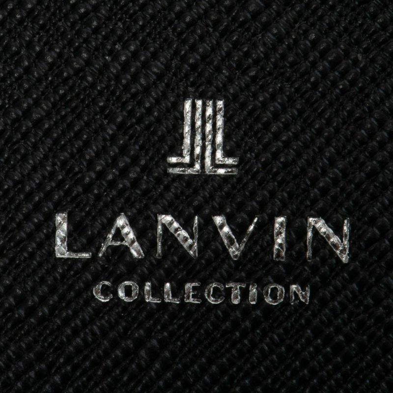 LANVIN COLLECTION couleur du vin 名刺入れ(2025年春夏限定カラー) ブラック