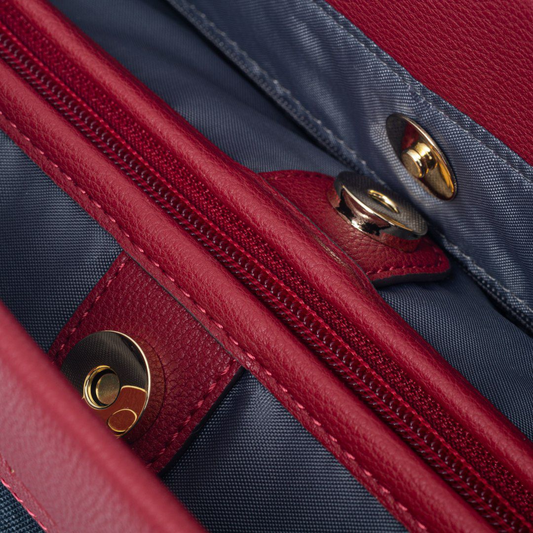 PATRICK COXリッチナイロン 2WAYトート ブラック