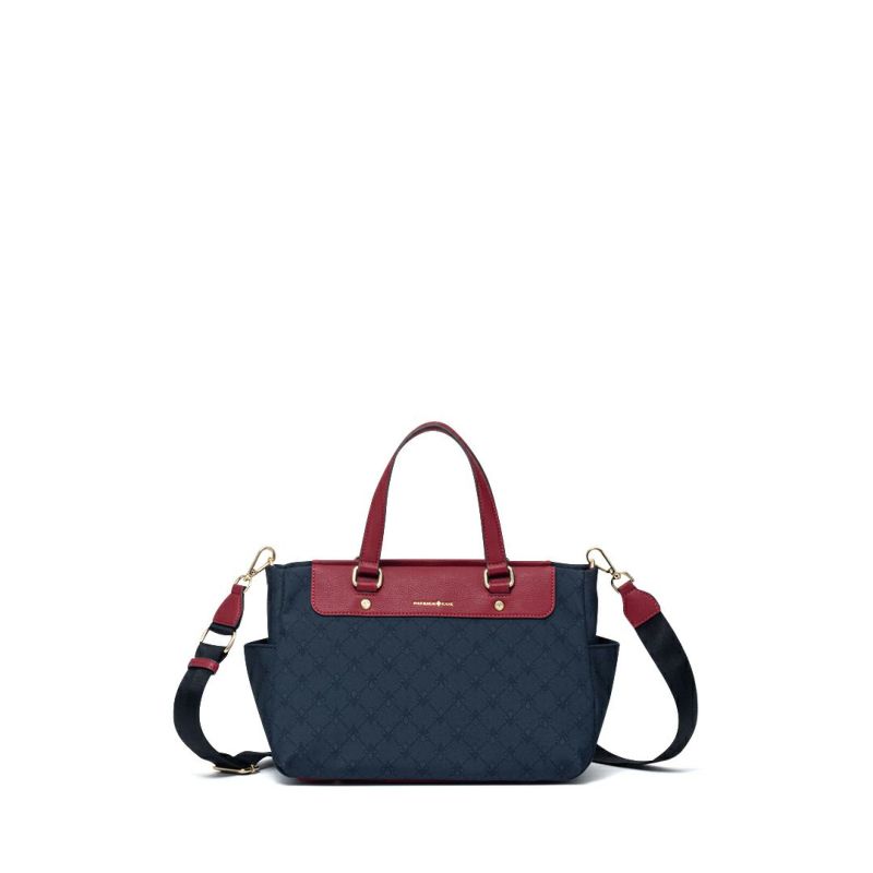 PATRICK COXリッチナイロン 2WAYハンド ブラック