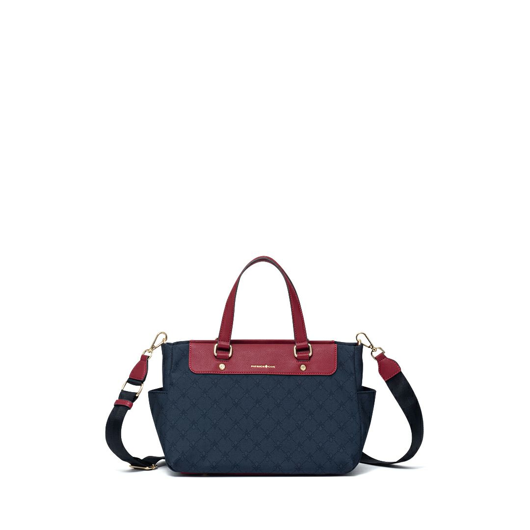 PATRICK COXリッチナイロン 2WAYハンド ブラック