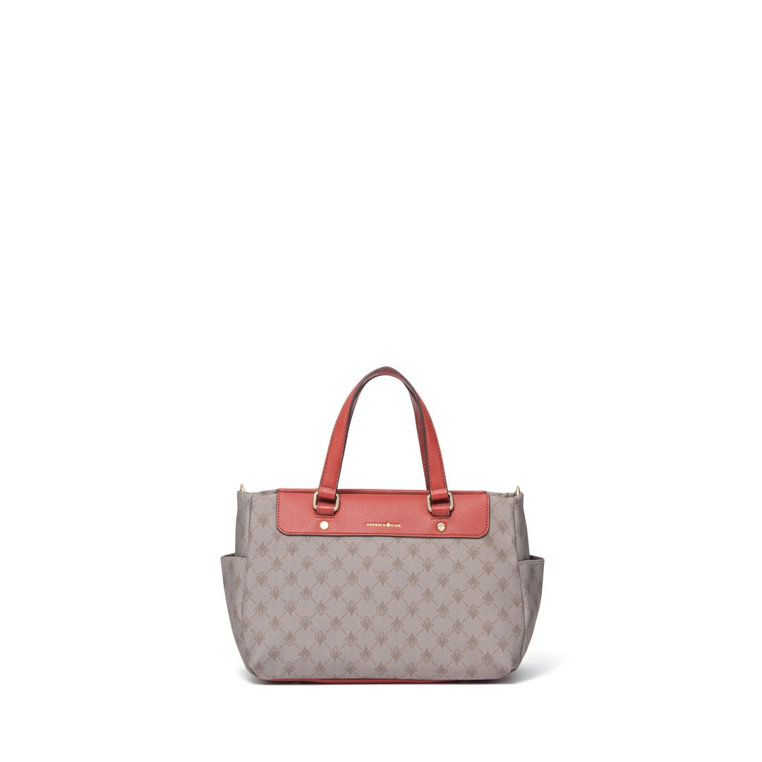 PATRICK COXリッチナイロン 2WAYハンド ベージュ