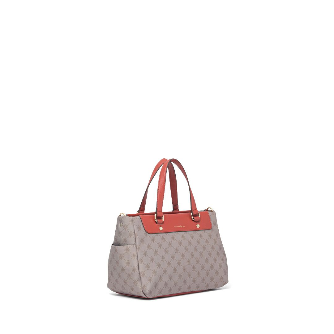 PATRICK COXリッチナイロン 2WAYハンド ベージュ