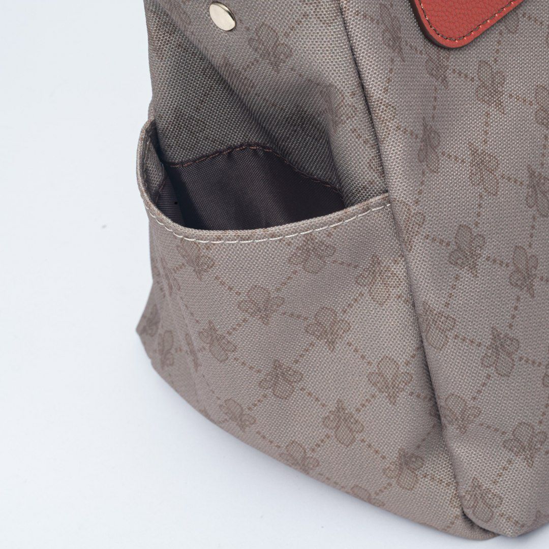 PATRICK COXリッチナイロン 2WAYハンド ベージュ