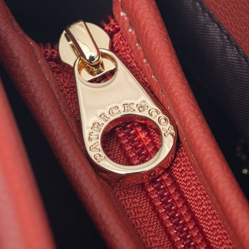 PATRICK COXリッチナイロン 2WAYハンド ベージュ