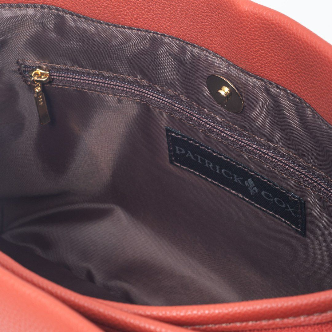 PATRICK COXリッチナイロン 2WAYハンド ベージュ