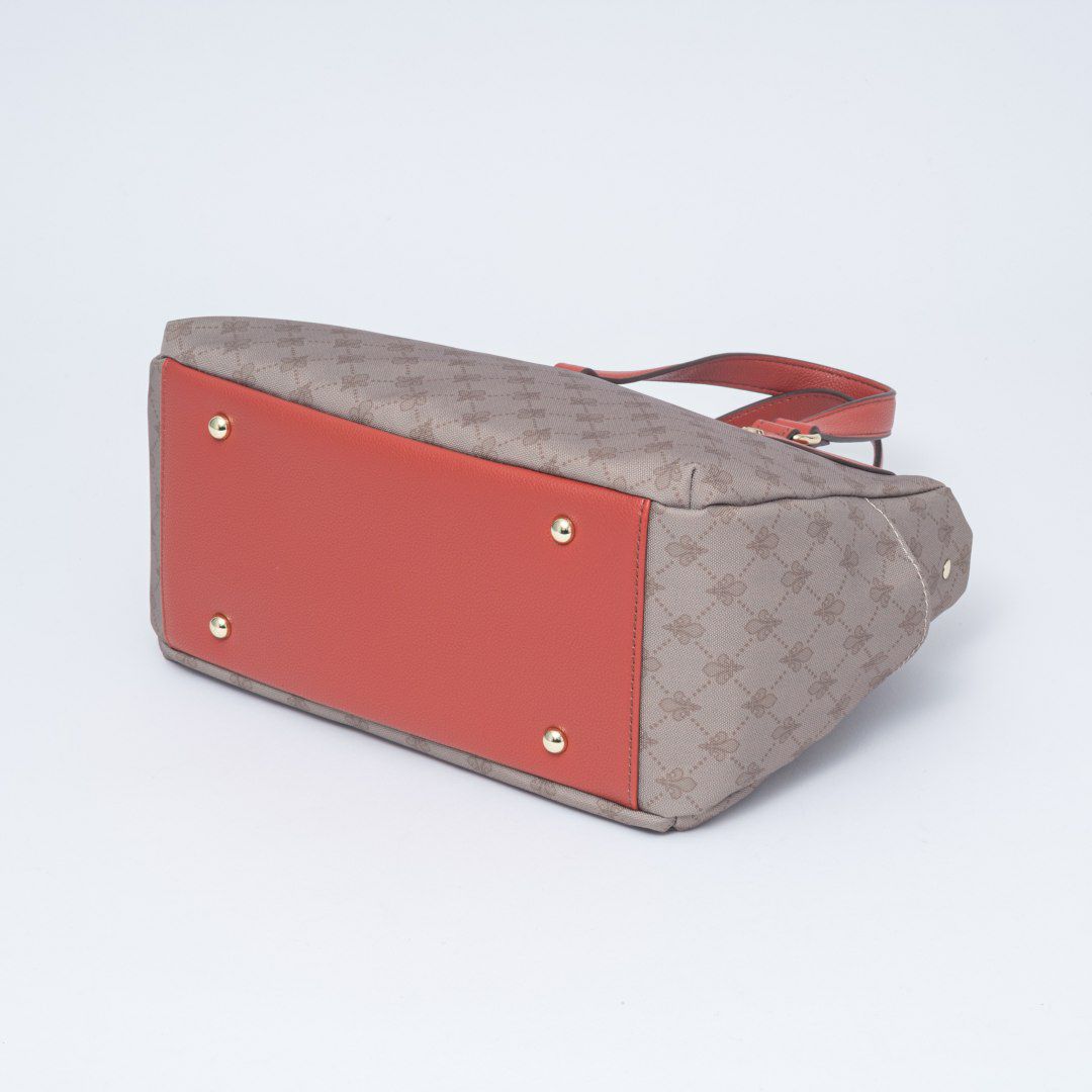 PATRICK COXリaッチナイロン 2WAYハンド ベージュ