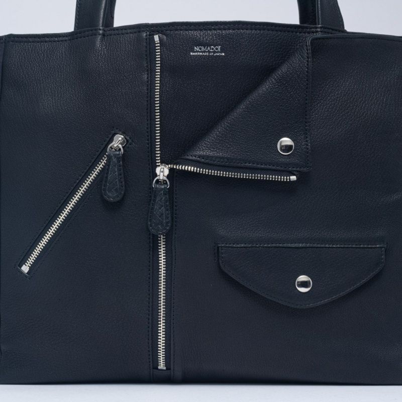 NOMADOIライダース トート ブラック