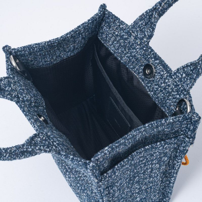 MANIUNO NOVATEX スクエアミニトート(S)【MUMH5EM2】 ネイビー