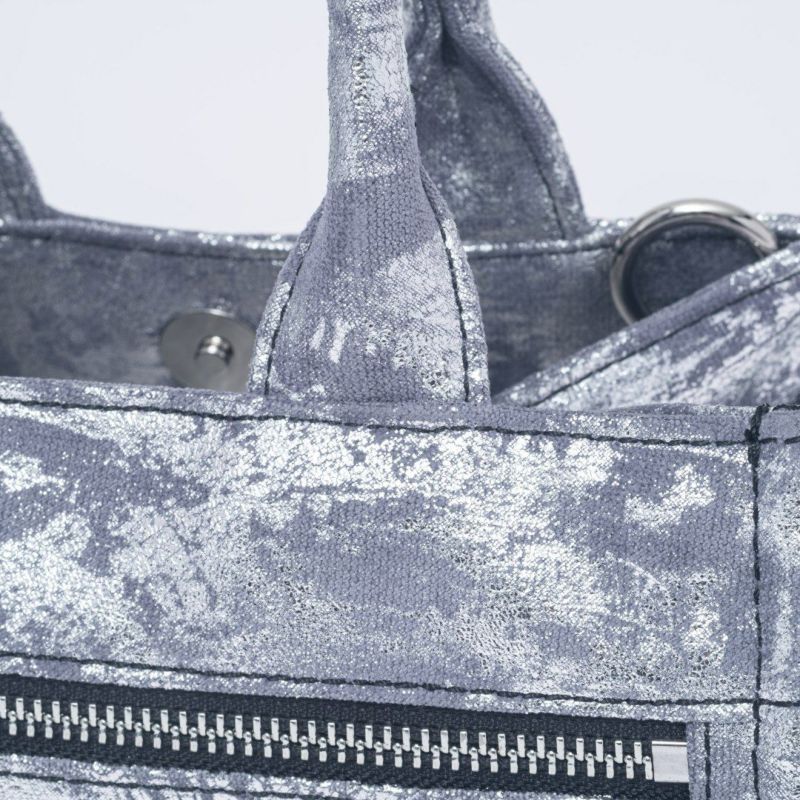 MANIUNO NOVATEX スクエアミニトート(S)【MUMH5EM2】 シルバー