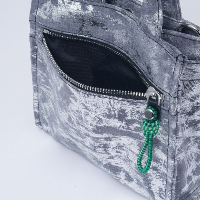 MANIUNO NOVATEX スクエアミニトート(S)【MUMH5EM2】 シルバー