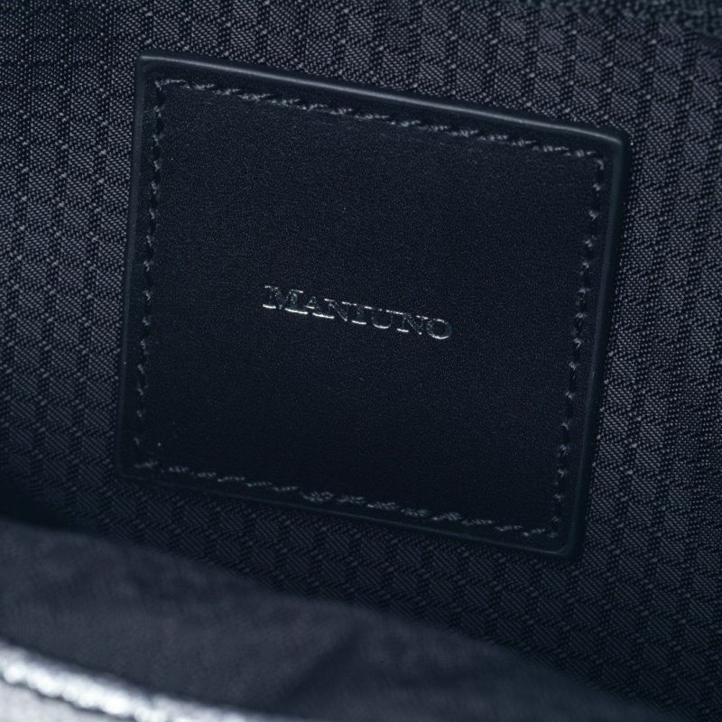 MANIUNO NOVATEX スクエアミニトート(S)【MUMH5EM2】 シルバー