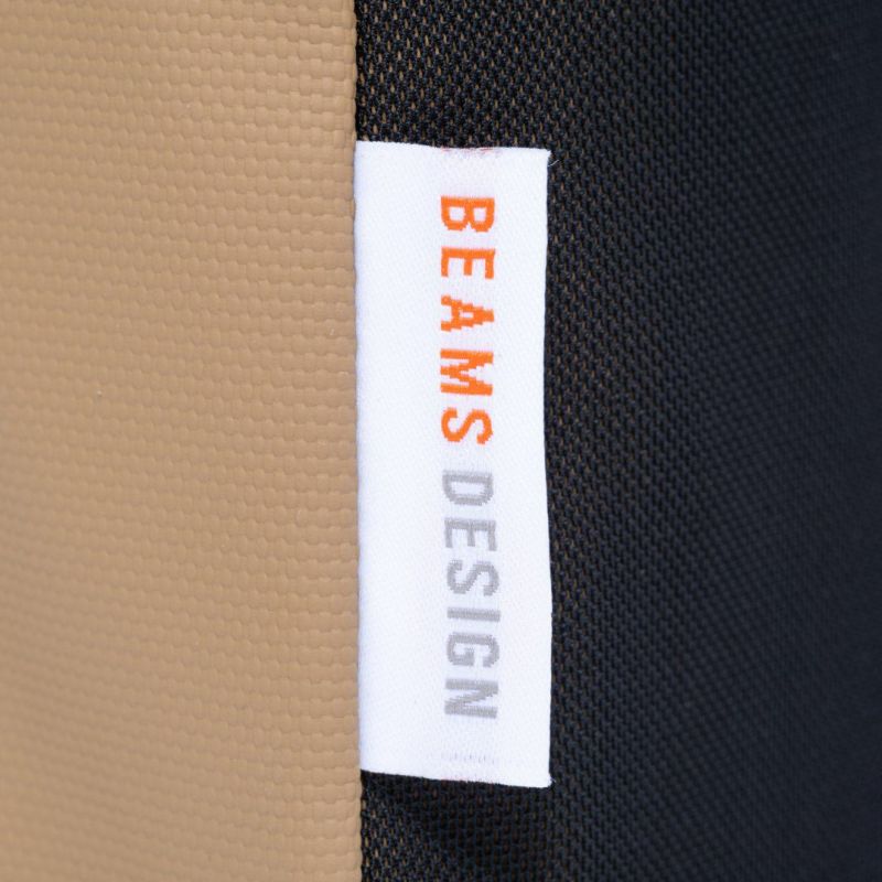 BEAMS DESIGN ELASTIC MESH ショルダーバッグ【BMMH0BS9】 サンドベージュ