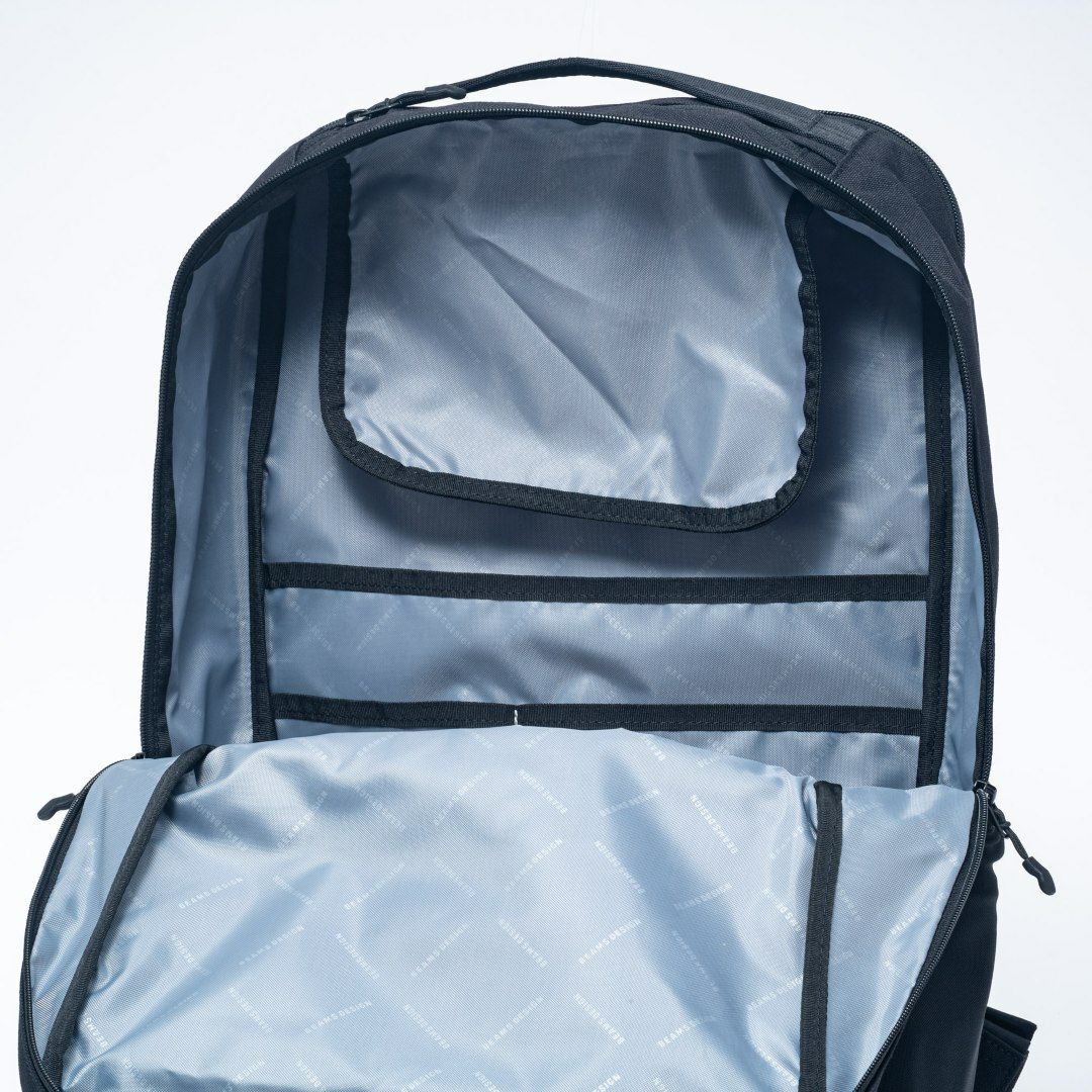BEAMS DESIGN ELASTIC MESH ROUTINE バックパック(LL) レッド