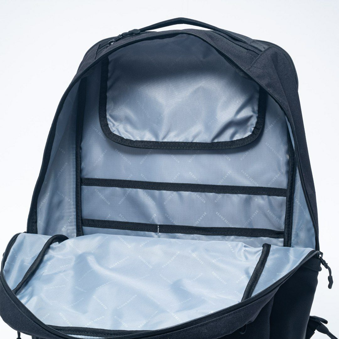 BEAMS DESIGN ELASTIC MESH ROUTINE バックパック(LL) ブラック