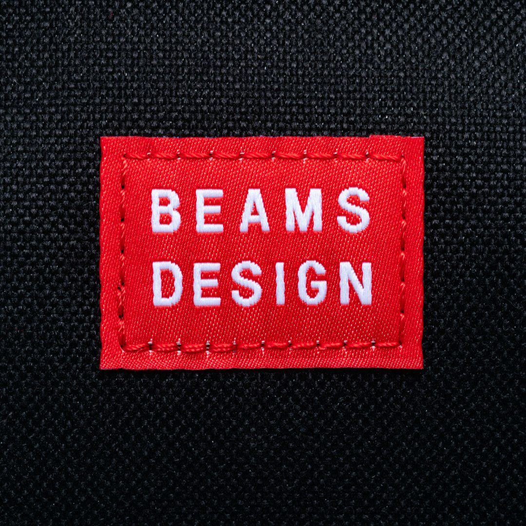 BEAMS DESIGN ELASTIC MESH ROUTINE バックパック(LL) レッド