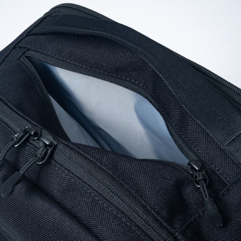 BEAMS DESIGN ELASTIC MESH ROUTINE バックパック(LL) レッド