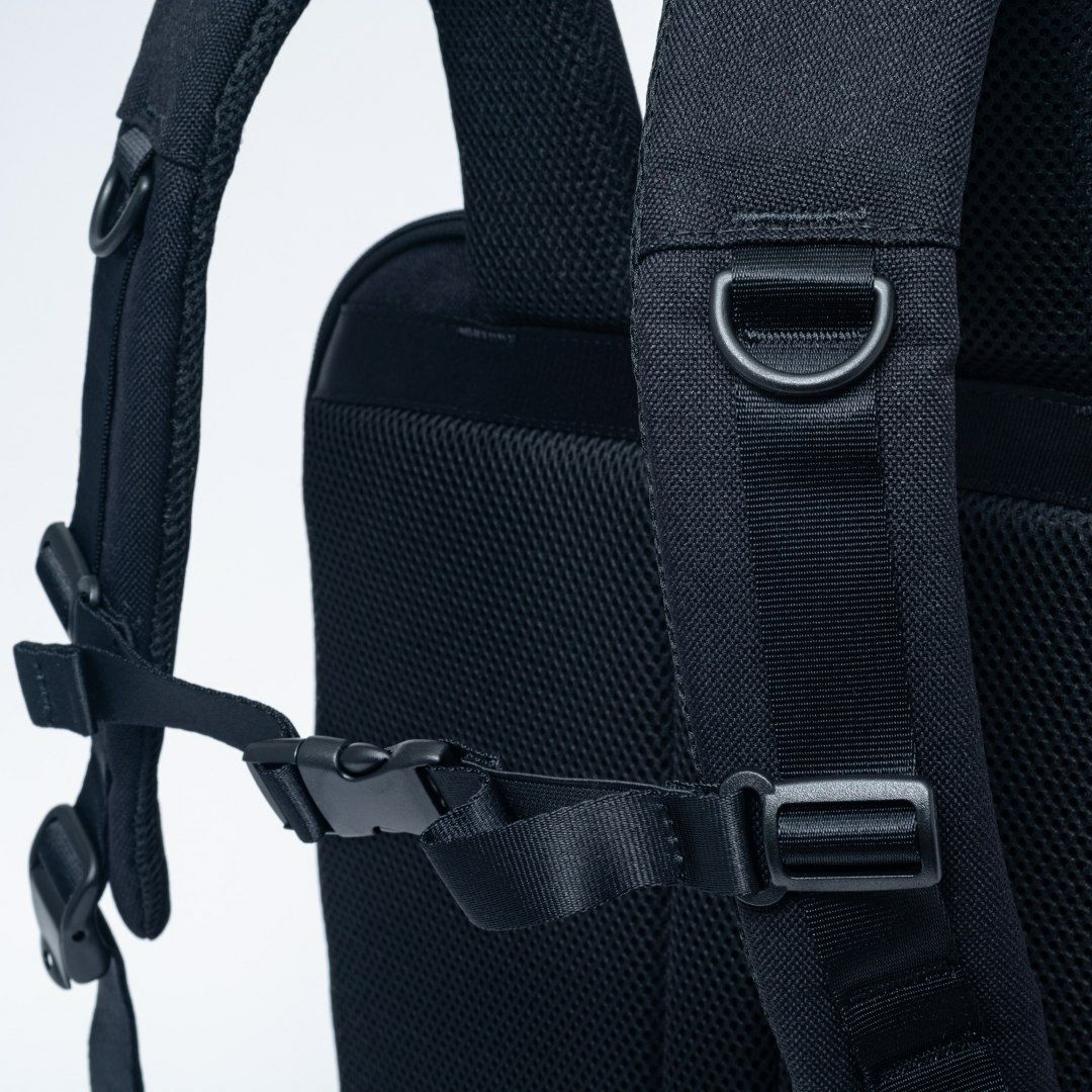 BEAMS DESIGN ELASTIC MESH ROUTINE バックパック(LL) レッド