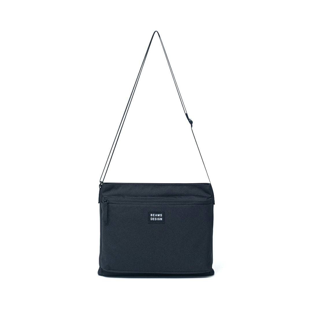 BEAMS DESIGN Every One サコッシュバッグ ブラック