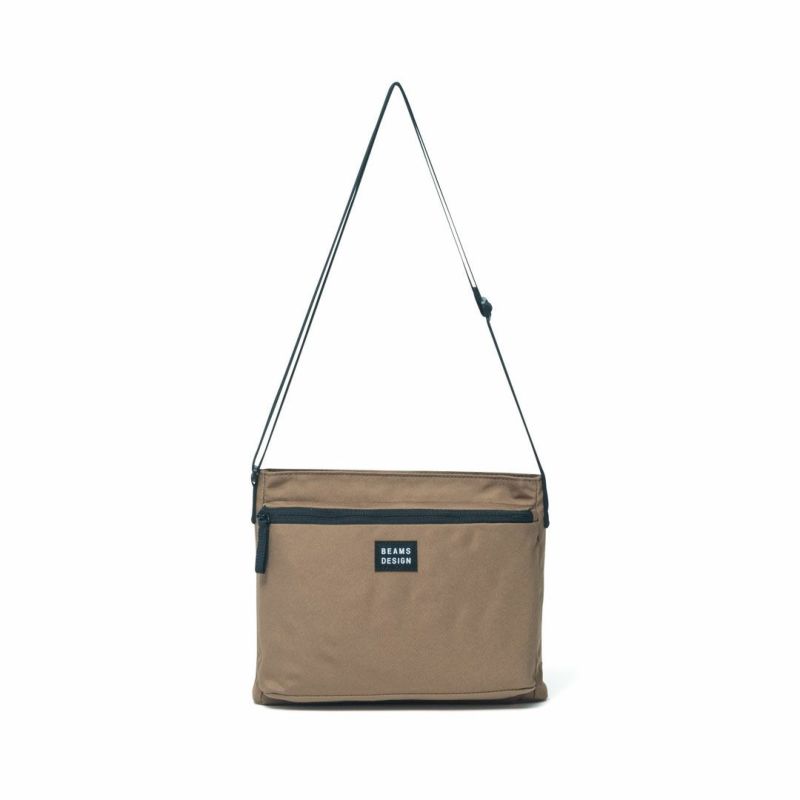 BEAMS DESIGN Every One サコッシュバッグ ブラウン