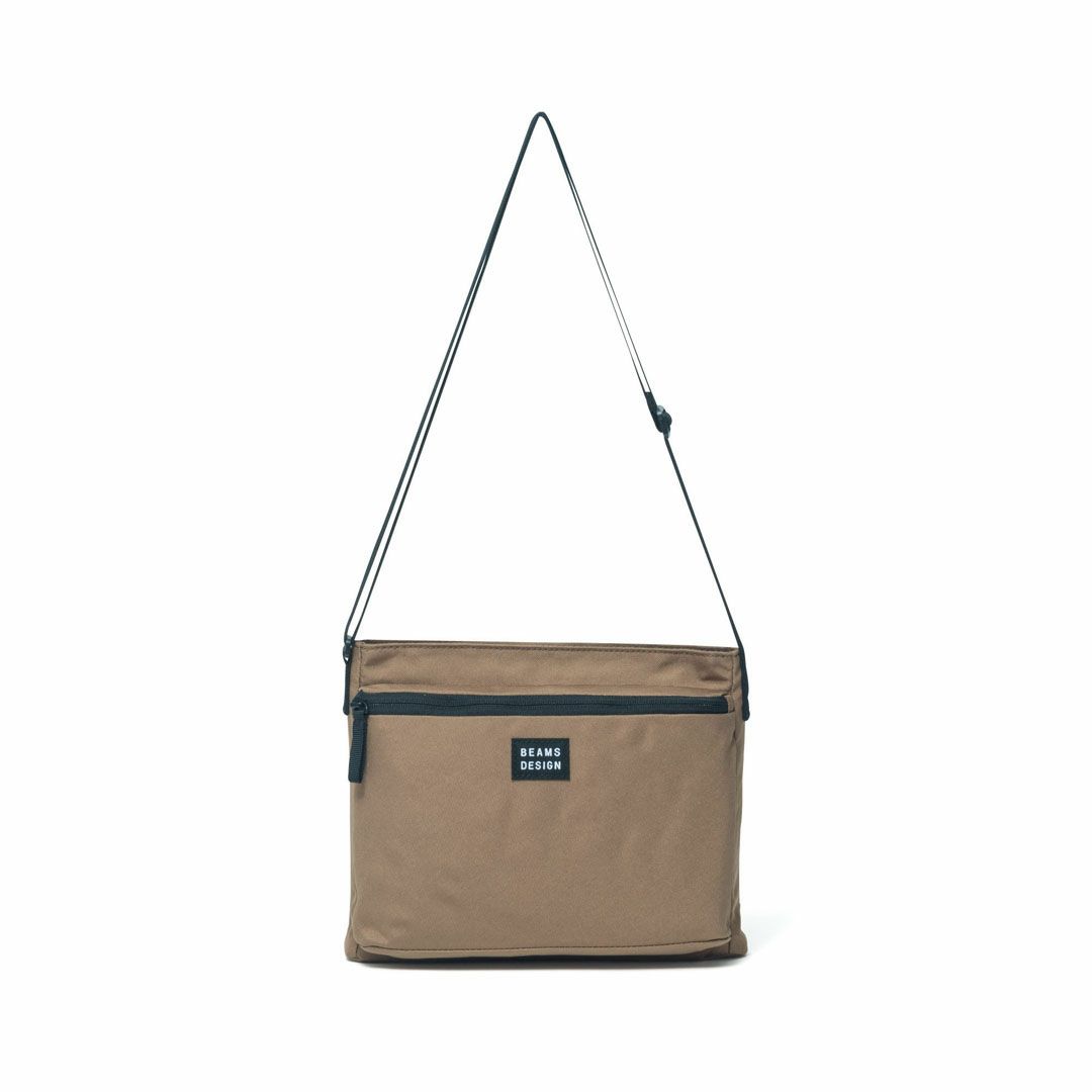 BEAMS DESIGN Every One サコッシュバッグ ブラウン