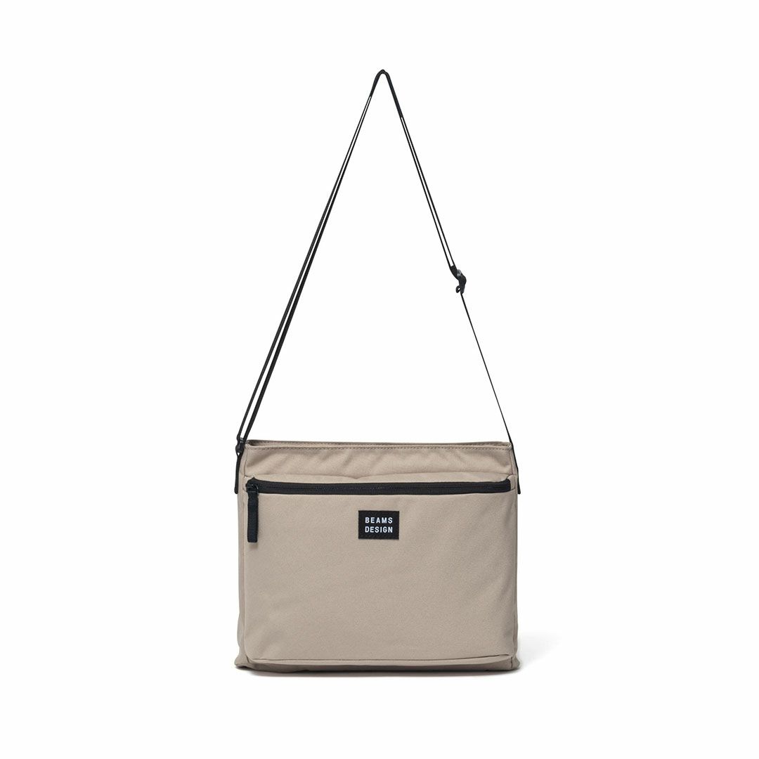 BEAMS DESIGN Every One サコッシュバッグ ベージュ