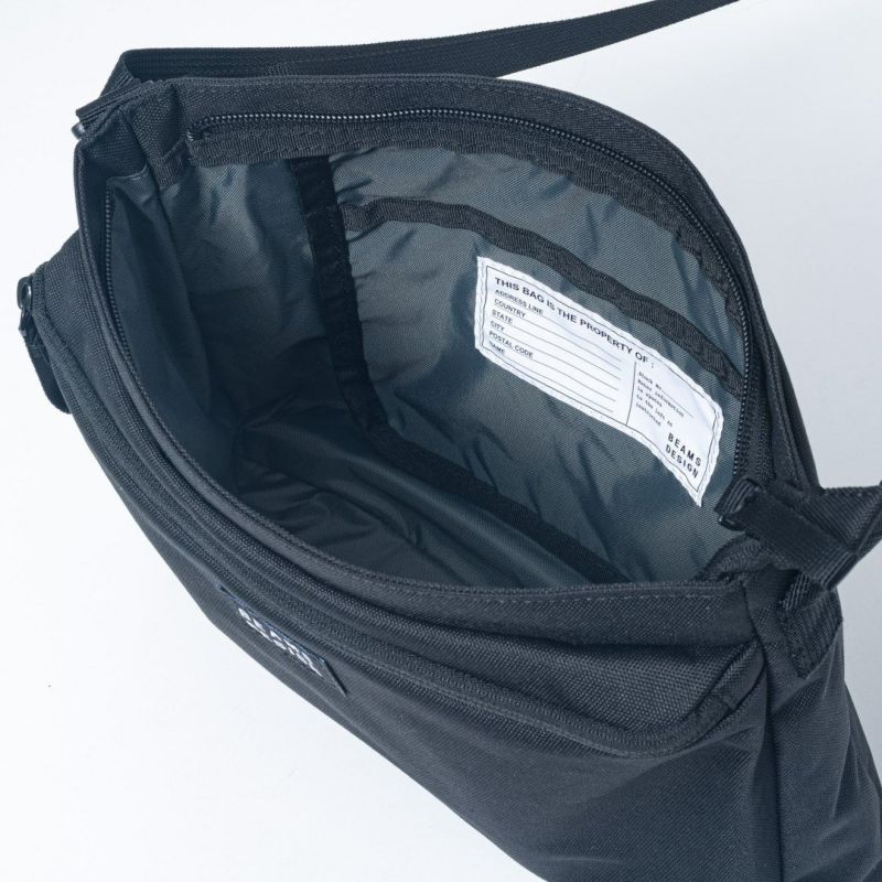 BEAMS DESIGN Every One サコッシュバッグ ブラック
