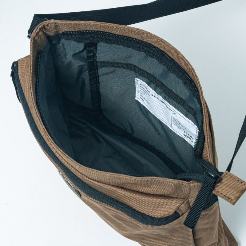BEAMS DESIGN Every One サコッシュバッグ ブラウン