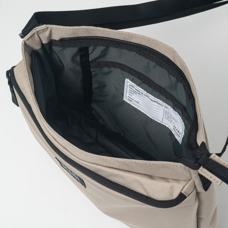 BEAMS DESIGN Every One サコッシュバッグ ベージュ