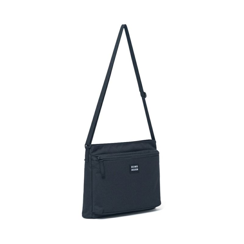 BEAMS DESIGN Every One サコッシュバッグ ブラック