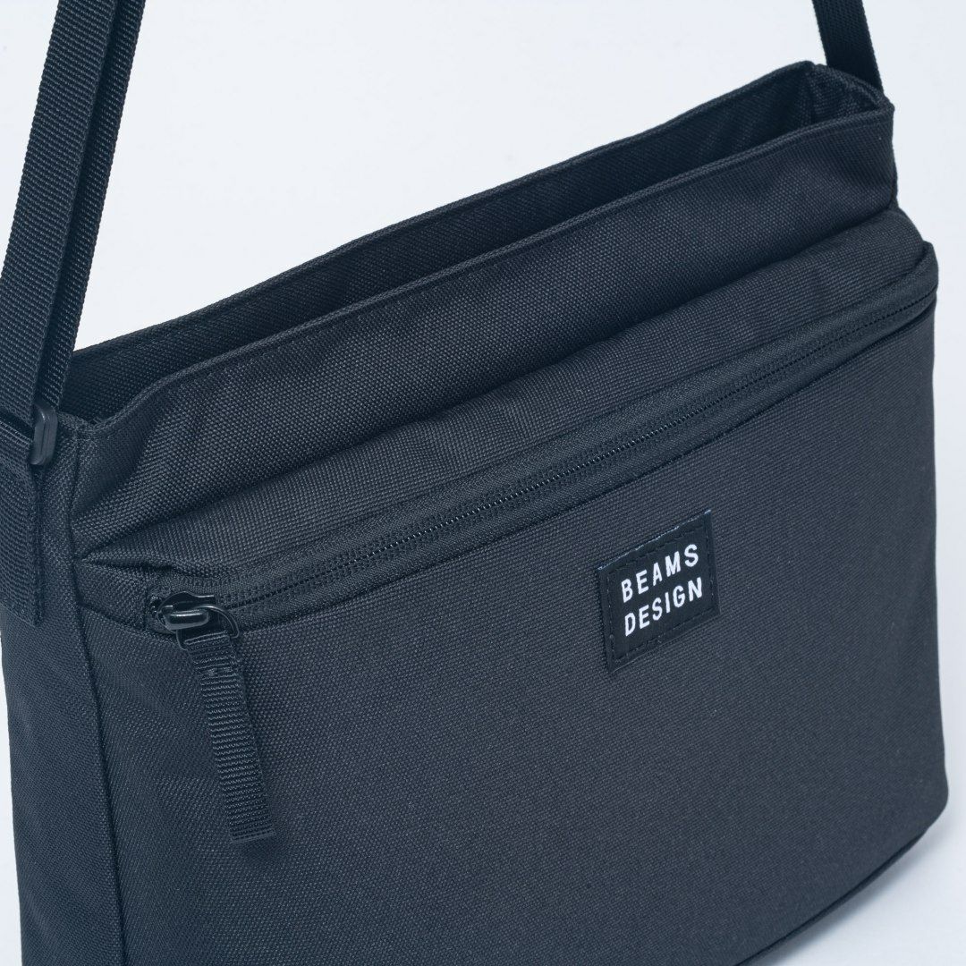 BEAMS DESIGN Every One サコッシュバッグ ブラック