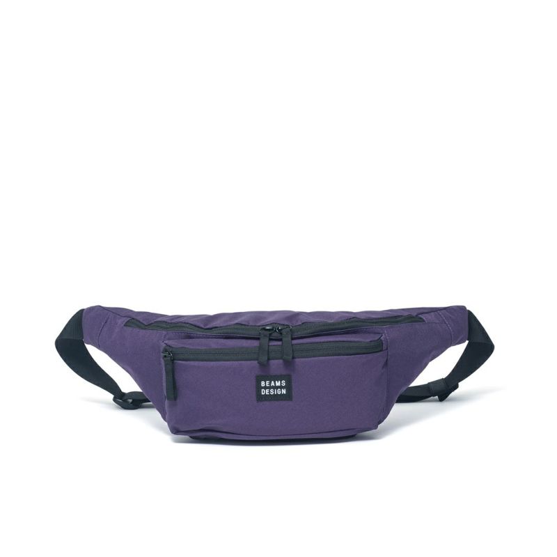 BEAMS DESIGN Every One 横型ボディバッグ パープル