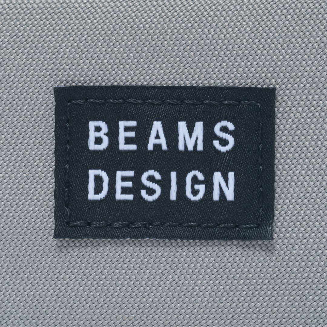 BEAMS DESIGN Every One 横型ボディバッグ グレー