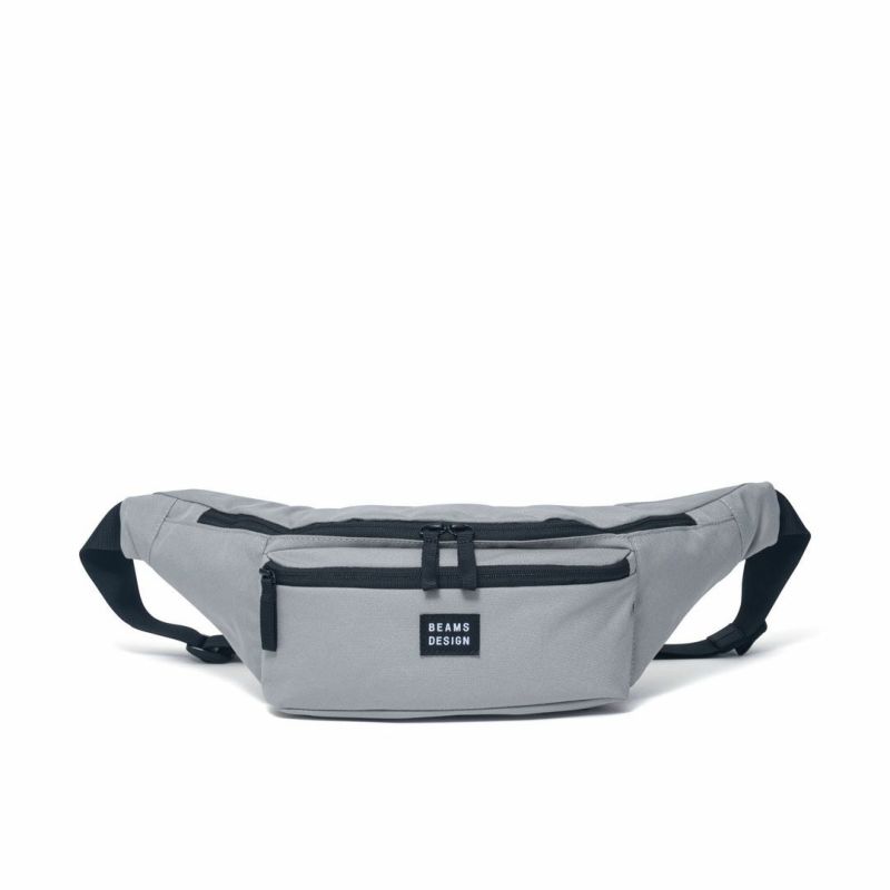 BEAMS DESIGN Every One 横型ボディバッグ グレー