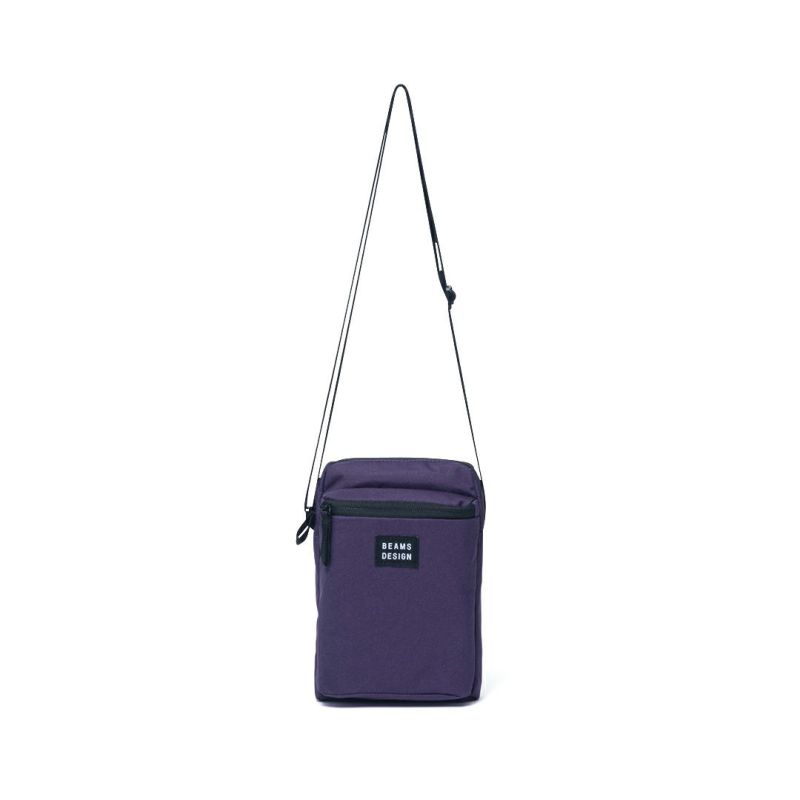 BEAMS DESIGN Every One 縦型ショルダーバッグ パープル