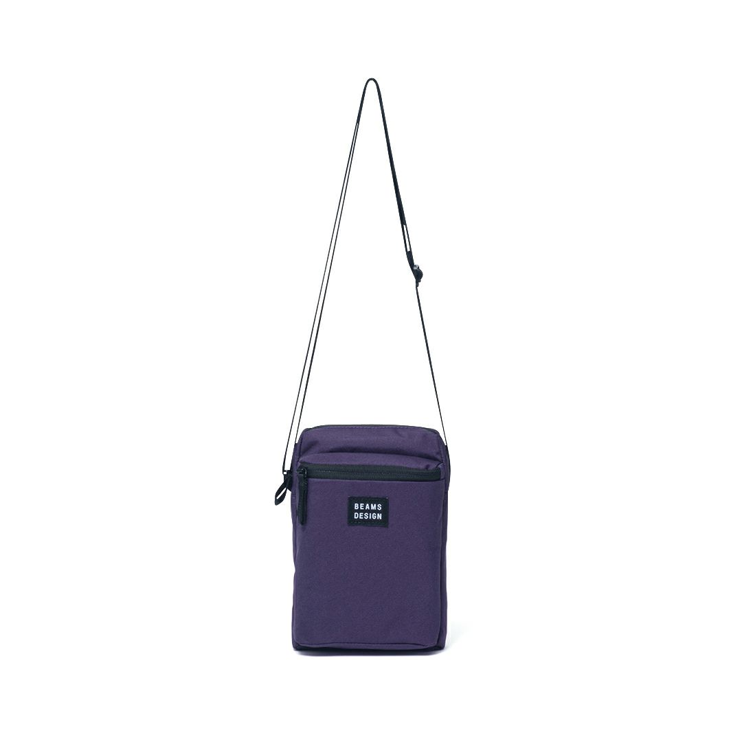 BEAMS DESIGN Every One 縦型ショルダーバッグ パープル