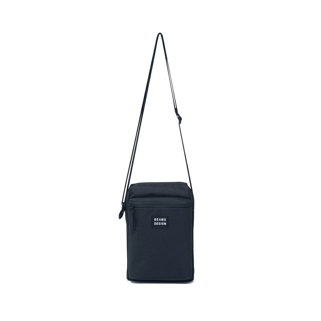 BEAMS DESIGN Every One 縦型ショルダーバッグ ブラック
