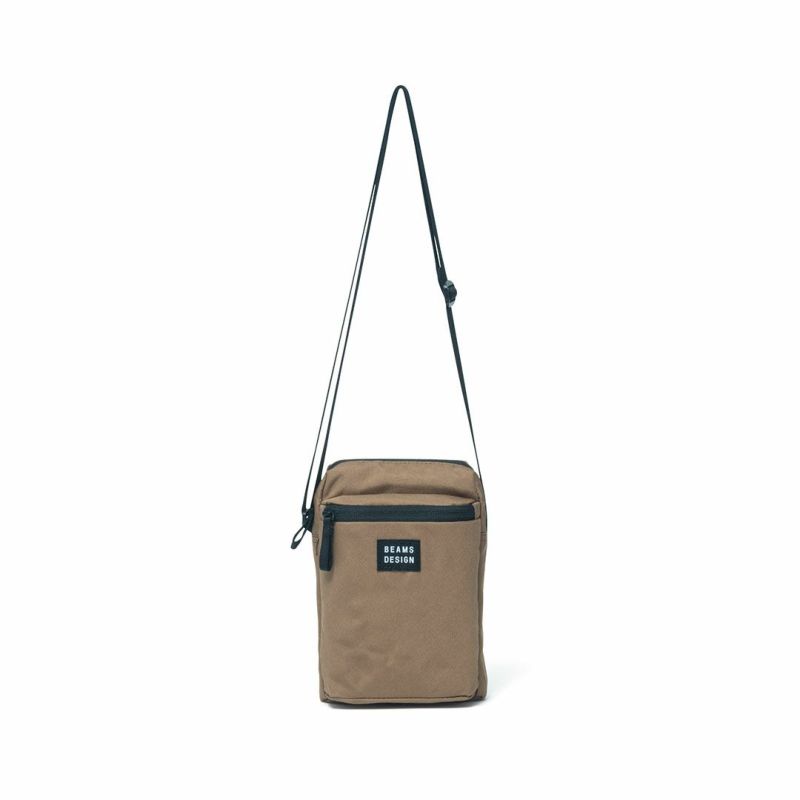 BEAMS DESIGN Every One 縦型ショルダーバッグ ブラウン